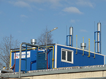 Крышная блочно-модульная котельная для производственного предприятия, Спб.